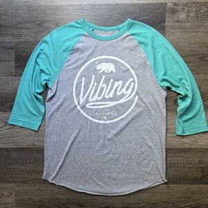 Hybrid Men's 3/4 Sleeve Baseball Tee